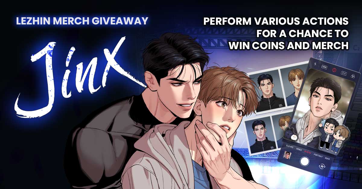 Join the Lezhin Jinx Merch Giveaway Event! Lezhin Comics