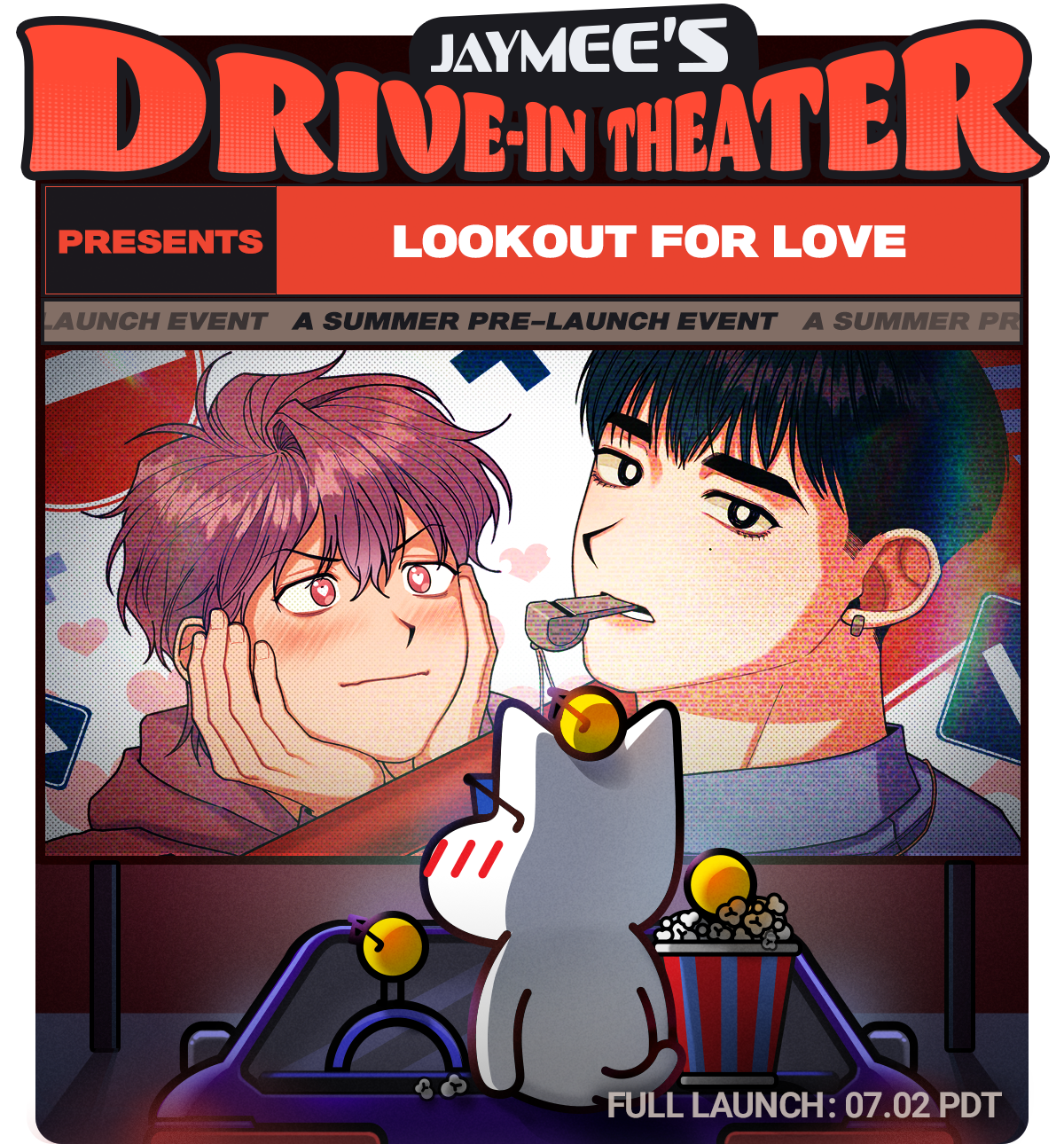  lookout for love presented by jaymee s drive in theater lezhin comics