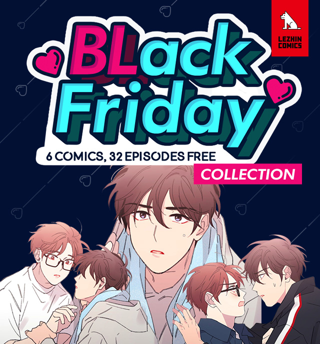 BLack Friday 6 Comics, 32 Episodes Free Lezhin Comics