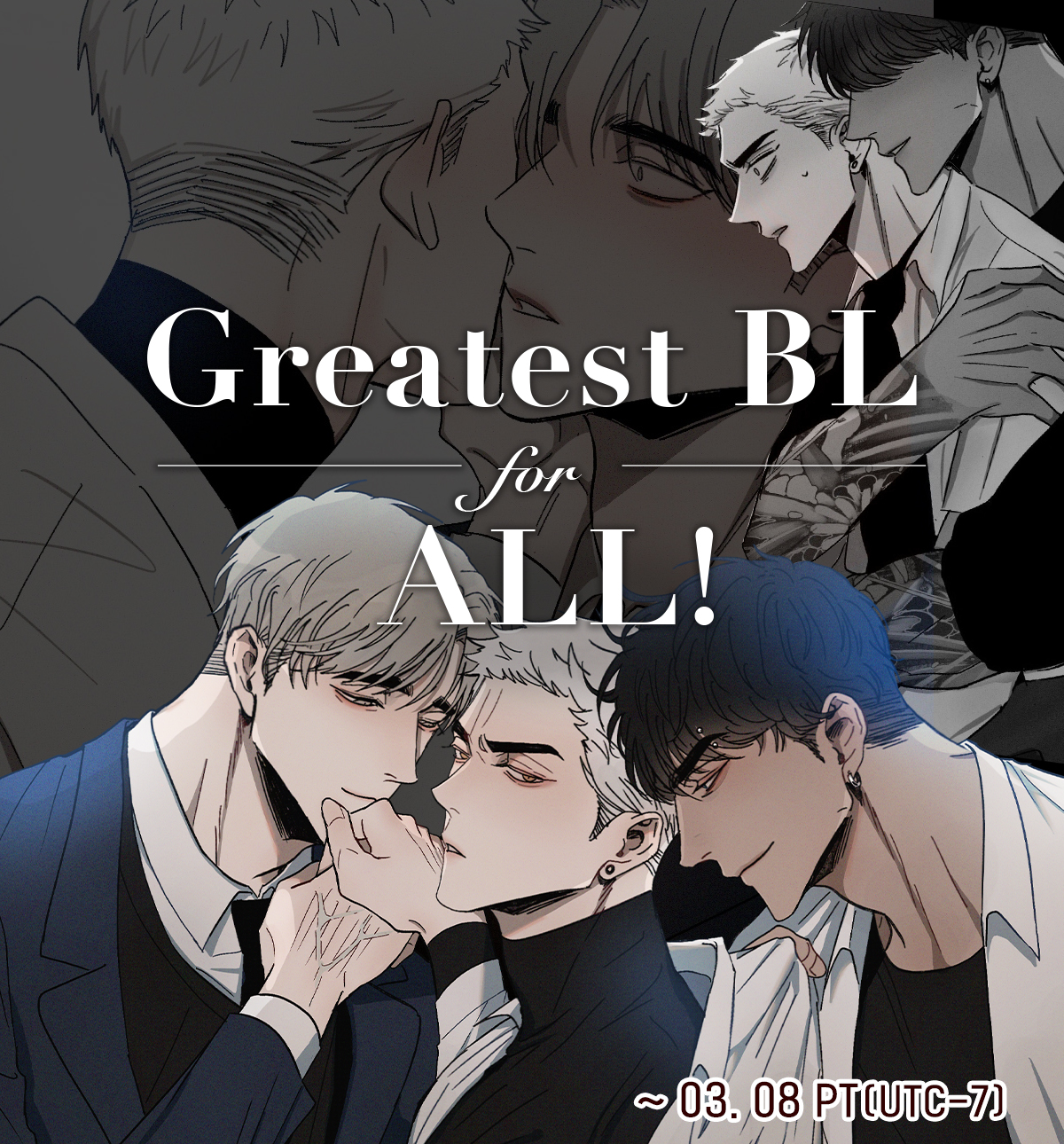 [Greatest BL for ALL!] 6 Comics, 43 Episodes Free Lezhin Comics