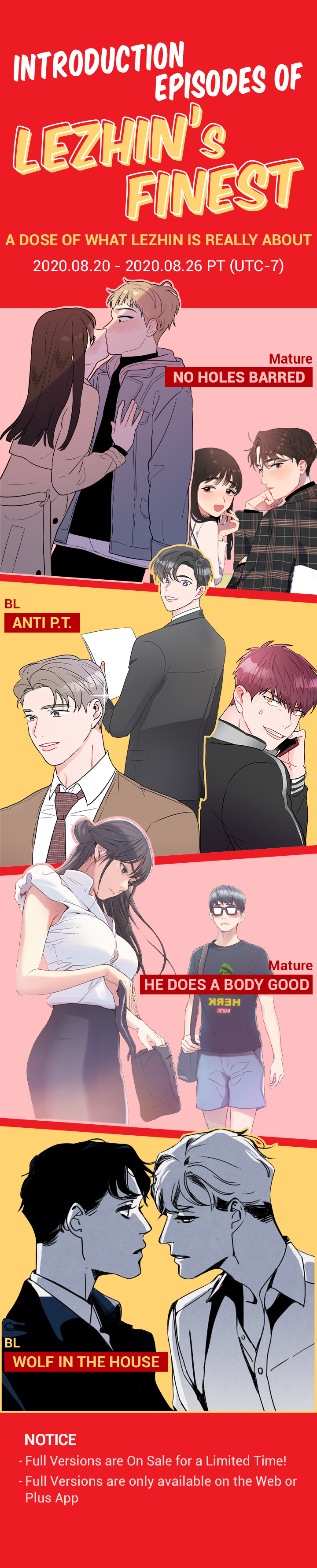 Introduction Episodes of Lezhin's Finest - A Dose of What Lezhin is Really  About - Lezhin Comics