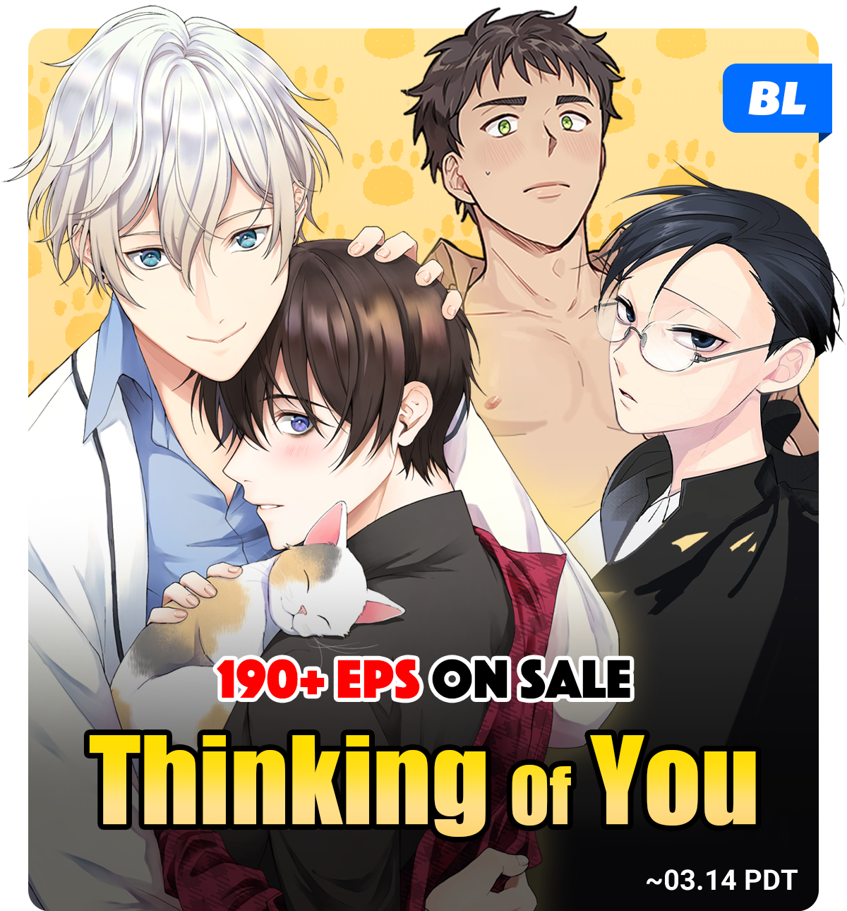 Thinking Of You - 190+ Eps. on Sale! - Lezhin Comics