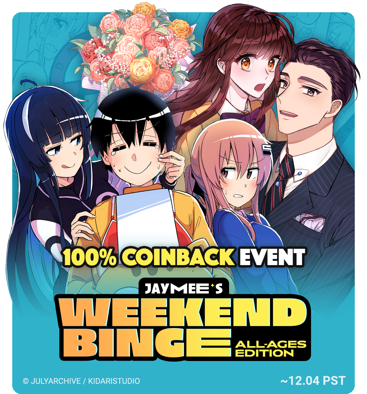 Jaymee's Weekend Binge Get 100 Coins Back for these titles! Lezhin